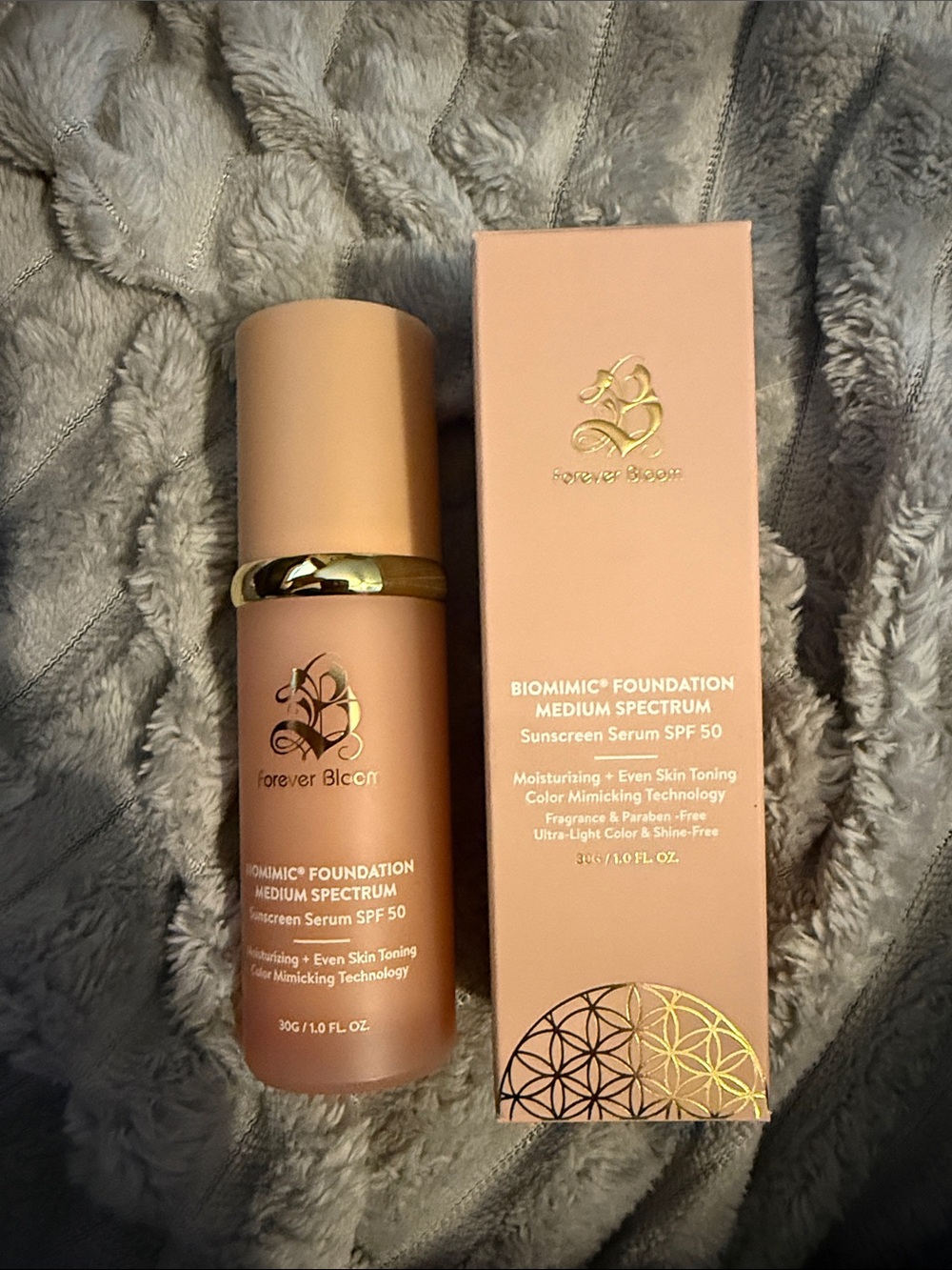 Forever 21 Biomimic Foundation Medium Spectrum — Peach Shade